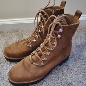 Nine West Brown Suede Boots